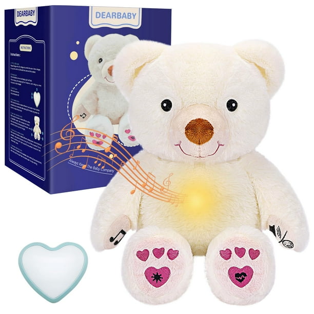 Juguete de peluche con sensor de llanto para bebés Sleep Soother DEARBABY