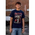 thumbnail image 4 of Retro Kanji Street Fighter Ryu Men Big & Tall Graphic Tee Brisco Brands 5X, 4 of 5