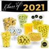 Yellow Graduation Class of 2024 Candy Buffet