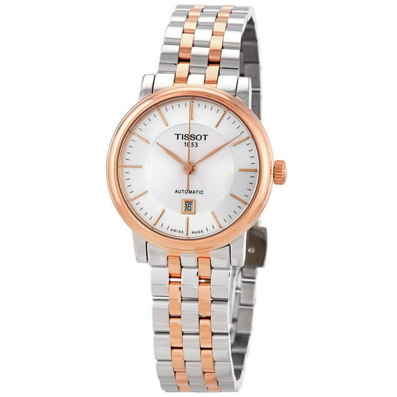 Tissot T-Classic Carson Silver Dial Ladies Watch T122.207.22.031.01