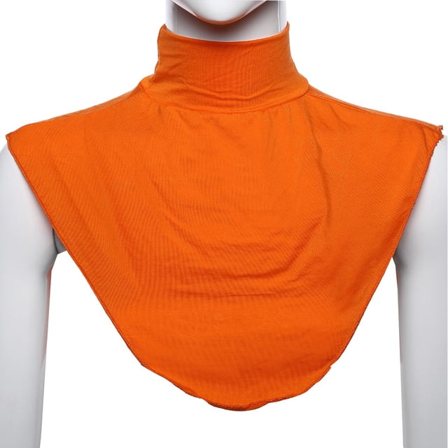 Camisa con cuello falso, bufanda con cuello falso, modal OM402, diseño elegante, fácil de usar