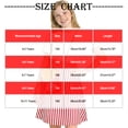 thumbnail image 2 of ATOGUTA Kids Skirt for Girls Casual High Waist Stretchy A-Line Skirts Soft Striped Skorts Fashion Clothes Size 4T-11. Red, 2 of 5