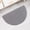 Gray, variant on BadyminCSL 24.8x15.7"Semicircular Entrance Floor Mat,Non Slip Outdoor Indoor Foot Carpet, Easy Clean Water Absorbent Door Mat for Bathroom Home