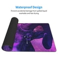 thumbnail image 3 of Rateoe Purple Starry Sky Antelope Print Mouse Pad - Extended Large Gaming Mousepad,Non-Slip Stitched Edge,16x29.5 Inch, 3 of 8