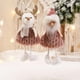 thumbnail image 3 of Matsuzay Adornos navideños Muñecas Santa Muñeco de nieve Muñeco Cervatillo Colgante Árbol de Navidad Regalos colgantes para la familia Kits de decoración para fiestas No.1 Matsuzay HA042989-01, 3 of 6