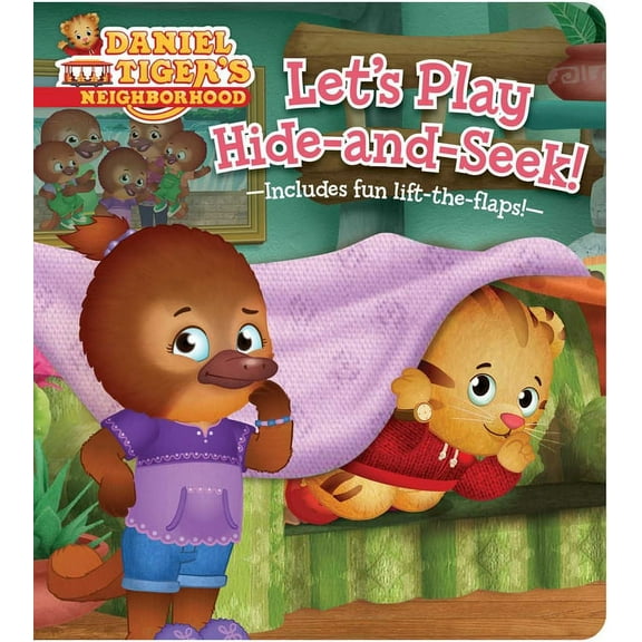Daniel Tiger's Neighborhood Let's Play Hide-And-Seek!, (Board Book)