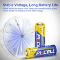 PKCELL 32Count AAA Batteries, Heavy Duty Carbon Zinc Battery, 10Year
