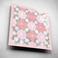thumbnail image 5 of Epic Art 'Pink and Gray Pattern 3' by Stellar Design Studio, Acrylic Glass Wall Art, 12"x12", 5 of 8