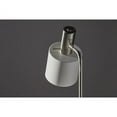 thumbnail image 4 of Adesso Mid-Century Modern Emmett - Desk lamp - 1 socket - white, brushed steel, 4 of 7