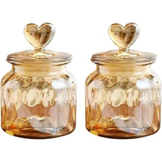 30 Pack 6 Oz Hexagon Glass Jars With Gold Lids - Canning Jars For Jam, Honey, Candles & Favors
