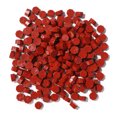 thumbnail image 4 of Jugar Cubos Cuadros Decorativos 200 Uds. Cuentas de sello de cera octogonal Vintage decoración de cera de sellado DIY (marrón rojo), 4 of 6