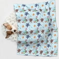 thumbnail image 6 of Naloa Turtle Dog Blanket, 3 Sizes Cat Blanket for Indoor Cats Large Medium Small Dog Gifts-Medium, 6 of 8