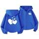 thumbnail image 2 of Sudadera deportiva informal con capucha y manga larga con estampado degradado para niños y niñas, de poliéster, 2 of 8
