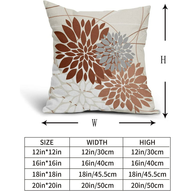 ANGELLOONG Throw Pillow Covers 18x18, Fall Orange Pillow Covers with  Tassels, Woven Tufted Boho Pillow Covers for Couch Sofa Bedroom Living  Room（No