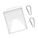 thumbnail image 2 of Funda Protectora para Mini Protector de Silicona Práctica Anti Caída con 2 Seguros Blanco, 2 of 7
