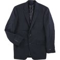 thumbnail image 1 of Alfani Mens Sharkskin Two Button Blazer Jacket, Blue, 38 Regular, 1 of 3