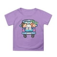 thumbnail image 1 of TZEWGL Tees For Child Cartoon Printed Round Neck Short Petal Sleeved Clothing For Infnants size 10-11T, 1 of 4