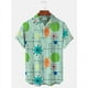 thumbnail image 2 of Camisa hawaiana de diseñador para hombre, camisetas de manga corta para hombre y mujer, ropa de calle de moda con estampado 3D, blusa informal con solapa Harajuku para mujer, 2 of 4