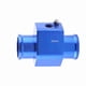 thumbnail image 3 of Adaptador universal de metal para sensor de temperatura de agua de coche, manguera, tubo, azul, 30 mm, 3 of 14