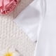 thumbnail image 4 of Conjuntos de blusas y camisas de cuello redondo y manga corta para niños, top con capucha de manga larga de color con cintura elástica, pantalones largos, traje casual y cómodo, conjunto de poliéster, 4 of 6