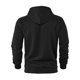 thumbnail image 5 of MHFRRA Sudadera con Capucha de Manga Larga para Hombre, Estilo Informal, Deportivo, Holgado, de Color Liso Negro, 5 of 8