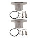 thumbnail image 1 of Adaptador de Brida de del compresor 2Set para SR20DET S13 S14 S15 Sharpla Brida de entrada del compresor turbo, 1 of 8