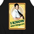 thumbnail image 3 of Parks and Recreation - I Know What Things Are - Men's Jersey Tank Top, 3 of 5