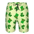 thumbnail image 3 of Logiee St. Patrick's Day Print Mens Swim Trunks Quick Dry Board Shorts,Breathable Hawaii Beach Shorts Swimwear Bathing Suits-3X-Large, 3 of 6