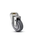 thumbnail image 2 of 3" x 1-1/4" Hollow Kingpin Swivel Caster | Polyurethane Wheel | 300 lbs Capacity, 2 of 9