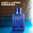 thumbnail image 6 of Aqua Deep Blue Eau De Toilette, Perfume for Men, Best Cologne For Men, Men's Perfume Long Lasting Father's Day Gift  3.4 fl oz Spray, 6 of 6