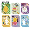 thumbnail image 3 of ABODELINE 12 Sheets Easter Stickers Make a Face Stickers for Kids DIY Easter Egg Bunny Sticker Sheet for Boys Girls Children Easter Party Supplies Exchange Gifts, 3 of 6