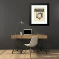 thumbnail image 4 of Richard Nicolaüs Roland Holst 20x24 Black Modern Framed Museum Art Print Titled - Ex Libris of the Association Joan Blaeu (1918), 4 of 5
