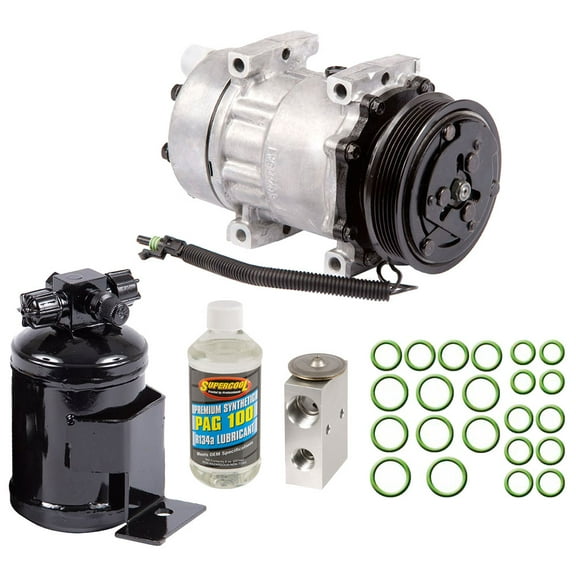 For Jeep Cherokee 4.0L 1994-1996 AC Compressor w/ A/C Repair Kit - BuyAutoParts