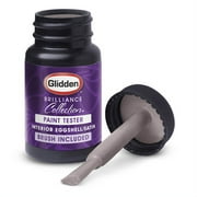 Glidden Brilliance Collection Paint Tester, Grey Flannel, 2 Fl. Oz.