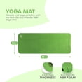 thumbnail image 2 of Yoga Mat with Carry Strap | Lightweight Yoga Mat For Pilates, Yoga | Free eBook For Mat Workouts, 2 of 8