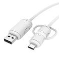thumbnail image 4 of Protector de cable de silicona Bite Cord Sleeve Wire Winder Protection (Android blanco) Tmvgtek Para estrenar, 4 of 4