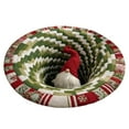 thumbnail image 1 of 3D Visual Rug Santa Up Design Festive Doormat For Xmas Indoor Outdoor Use For Front Door Bathroom Kitchen Holiday Season Carpet With Fille Santa Furry Area Rugs for Living Room Bedroom Rugs 5x7, 1 of 9