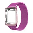 thumbnail image 4 of Correa para Apple Watch  de 45 mm Metálica + Protector lateral de pantalla. Estilo Milanese. Mamá Pulpo  Milanese case lateral, 4 of 6