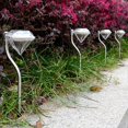 thumbnail image 4 of 4pcs Outdoor Light Solar Garden Stake Yard Light Stainless Steel Lawn Lamp Decor, 4 of 5