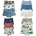 thumbnail image 4 of B&Q 12-Pack: Stylish and High-Quality Toddler Boys Cotton Boxer Briefs - Sizes 4T-8T, 4 of 5
