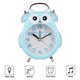 thumbnail image 2 of Alarma silenciosa que no hace tictac con luz nocturna y repetición, funciona con pilas y fácil de configurar, lindo reloj decorativo de búho para niños, dormitorio de niñas Xemadio 2034725-1, 2 of 9