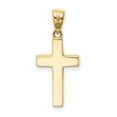 thumbnail image 3 of Auriga 14k Yellow Gold Cross Pendant for Women, 3 of 6