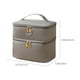 thumbnail image 3 of Bolsa de almuerzo aislada impermeable de doble capa | Gran capacidad 18x18x15cm | Aislamiento térmico, compartimentos con cremallera doble, correa ajustable | Caja Bento, Comida, Botella, Picnic, 3 of 6