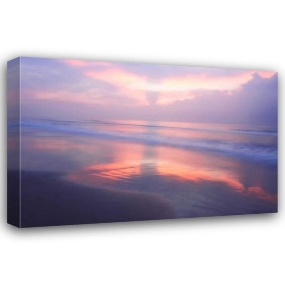 Alan Hausenflock 18x13 Gallery Wrapped Canvas Wall Art Titled - Wrightsville Sunrise III