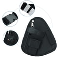 thumbnail image 4 of Arnés de Pecho para Radio, Chaleco portátil Bolsa de Pecho Negro con Correa Ajustable Compatible con Baofeng Motorola Uniden Kenwood ICOM Walkie Talkie, 4 of 5