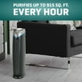 thumbnail image 2 of GermGuardian 915 Sq. ft. HEPA Pure Tower Air Purifier with UV-C, Gray, AC5000E, 2 of 9
