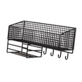 thumbnail image 4 of Cesta de almacenamiento de metal Strade Fareast Limited organizador multiusos para oficina 40x13x13cm, 4 of 8