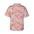 thumbnail image 3 of Picia Beautiful Fox Gentle Cotton Regular Fit Short Sleeve Casual Hawaiian Shirt for Men-XX-Large, 3 of 9