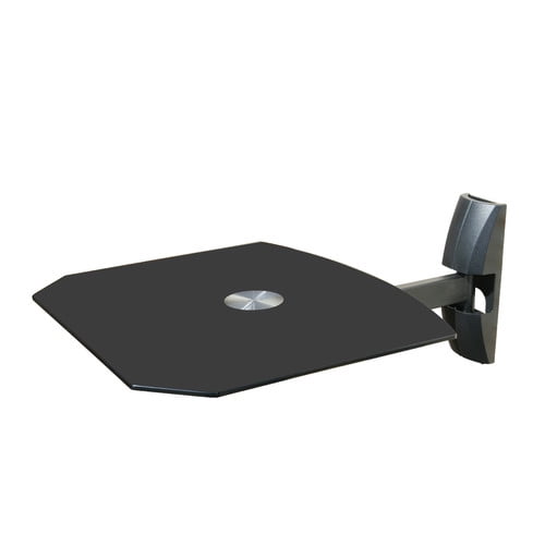 Mountit Single Wall Mount Shelf for DVD VCR Cable Box, PS3, XBOX