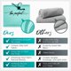 thumbnail image 2 of Toalla para cabello rizado de microfibra Wrap THE PERFECT HAIRCARE, 2 of 6